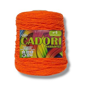 Barbante Cadori 4/6 Cor Laranja 723 - Rolo 610m