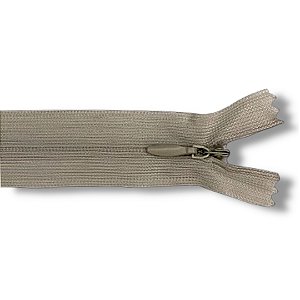 Ziper Invisível Fixo Tela n°3 15cm - Cor Areia 10un BV1C