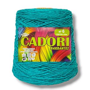 Barbante Cadori 4/6 Cor Especial Verde Jade 755 - Rolo 610M