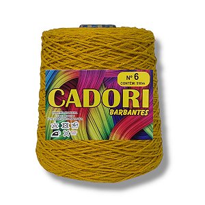 Barbante Cadori 4/6 Cor Especial Mostarda 721 - Rolo 610m