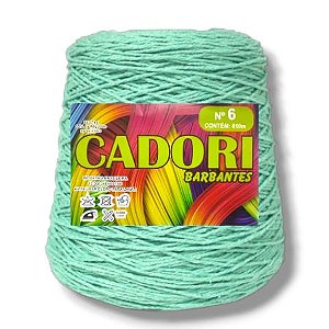 Barbante Cadori 4/6 Cor  Verde Agua 791 - Rolo 610m
