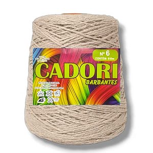 Barbante Cadori 4/6 Cor Areia 797 - Rolo 610m