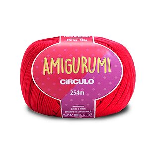 Amigurumi 125g - Cor 3528 Carmim