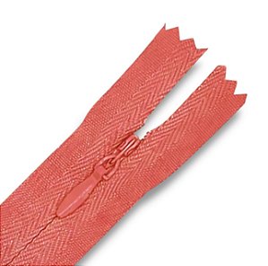 Ziper Invisível Fixo Tela n°3 20cm - Cor Melancia 156 10un BV1ABC
