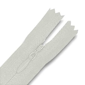 Ziper Invisível Fixo Tela n°3 20cm - Cor Cinza 576 10un BV1ABC