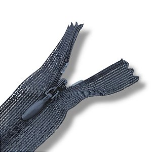 Ziper Invisível Fixo Tela n°3 20cm - Cor Chumbo 30917 10un BV1ABC