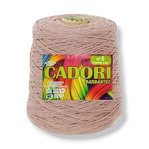 Barbante Cadori 4/6 Cor Camurça 829 - Rolo 610m