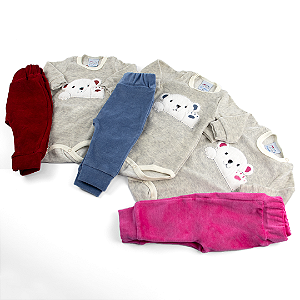 Conjunto body plush