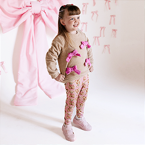 Conjunto ursinha elegante