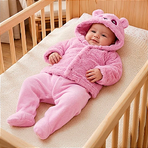 Macacão panda. Tam: RN