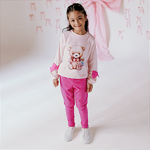 Conjunto ursinha delicada