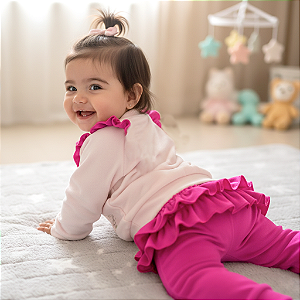 Conjunto coelhinha adorável