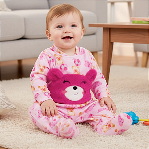 Macacão ursinhas nas nuvens