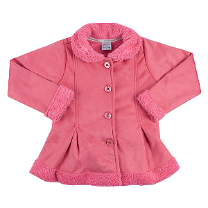 Casaco forrado de pele