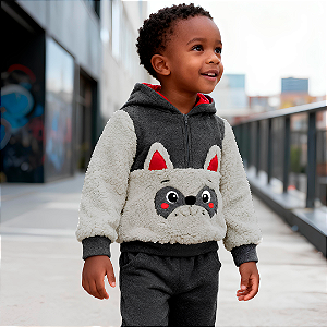 Conjunto guaxinim. Tam: 6 - 8