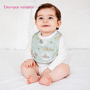 Babador impermeável (estampas variadas)