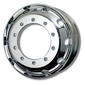 Roda de alumínio aro 17,5 x 6,00 (6 furos) Neo Rodas (Rodão) - Roadline Loja