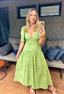 Vestido Cropped Laise Estampado Antônia