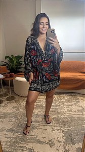 Vestido Curto Estampado Valentina