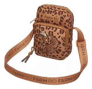 Bolsa Gema Estampada Onça