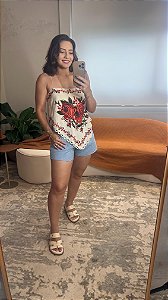 Regata Lenço Estampada Rosália