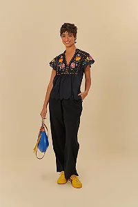 Calça Pregas Alfaiataria