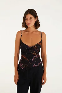 Blusa Estampada Floral Estela