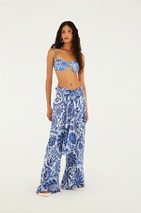 Calça Estampada Delicadeza De Banana