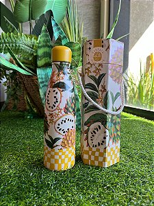 Garrafa Glub Glub 500ml Biriba Off White