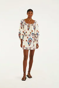 Short Saia Estampado Indra