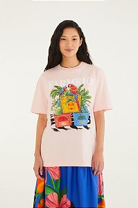 T-Shirt Média Engradados Farm Rio