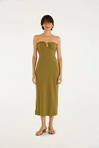 Vestido Midi Aviamento