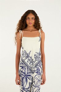 Regata Estampada Lenço Aventureiro