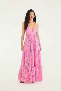 Vestido Midi Laise Tropical