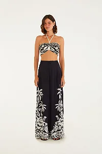 Calça Pantalona Estampada Guanacaste