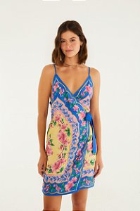 Vestido Curto Estampado Lena