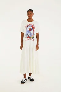 Vestido Cropped Marias Drink Pintado