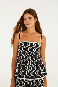 Blusa Estampada Peixe Copa