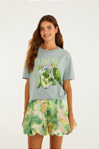 T-Shirt Média Mojito Farm Rio
