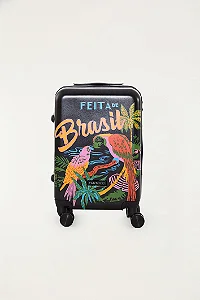 Mala Rígida Feita De Brasil Pequena