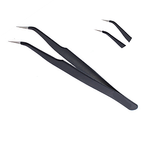 Pinça Anti estática ESD-15 Curva