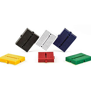 4 Mini protoboard 170 furos + Kit de 80x jumpers