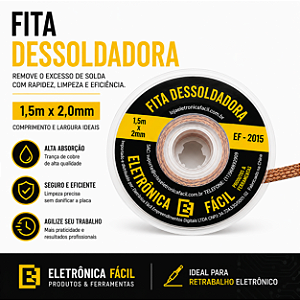 Fita Dessoldadora 1,5mx2,0mm