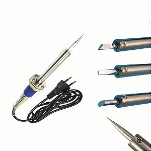 Kit Ferro De Solda Hk Plus SC40 + Kit 4 pontas
