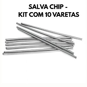 Kit 10 varetas salva chip