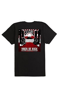 Camiseta Moda de Rock Brasil (Tamanhos P, M, G e GG)