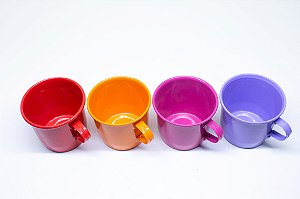 Caneca de alumínio cônica 200ml