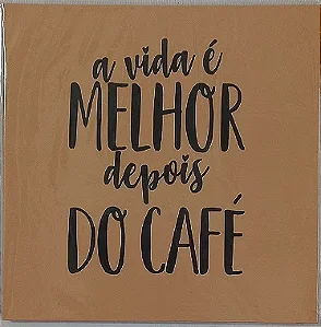 Quadrinhos com estampas de café