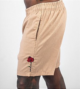 Short Linho Flor