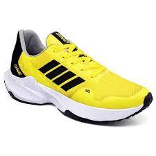 Tenis Masculino Esportivo Leve Confortavel Via Livre One - Amarelo